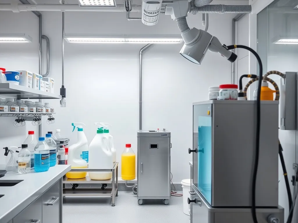 Professional industrial cleaning chemical dosage equipment,